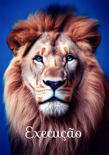 Quadro Decorativo Luxo Animais Motivação Presente Aniversári