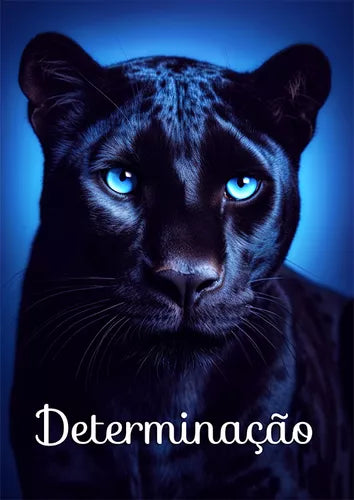 Quadro Decorativo Luxo Animais Motivação Presente Aniversári